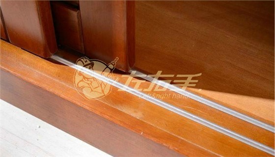 衣柜門軌道安裝方法，衣柜門軌道安裝步驟