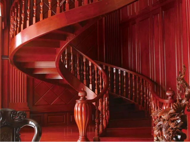 左右手安裝師傅告訴你—實(shí)木樓梯扶手怎么安裝