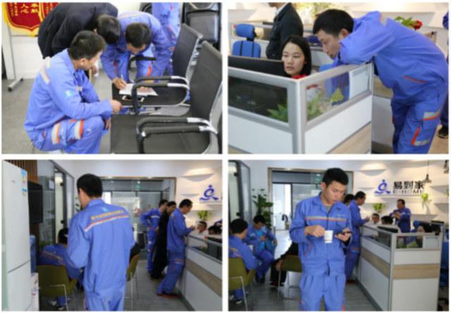 左右手的安裝師傅們回來啦！左右手正式開工！2019，我們揚帆起航