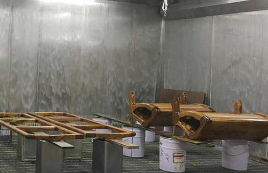 噴漆水簾柜：家具噴漆房為什么要安裝水簾柜？