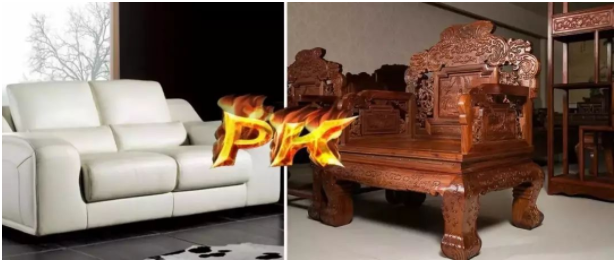 顧家品牌真皮沙發(fā)：紅木沙發(fā)VS真皮沙發(fā)，誰更便宜？