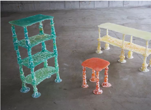 松香樹脂工藝品：需要自己動手拆出的有機(jī)樹脂家具