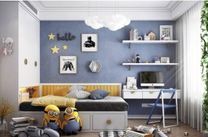 兒童房間裝修設(shè)計(jì)：兒童房裝修設(shè)計(jì)要點(diǎn)有哪些？兒童房窗簾怎么選？