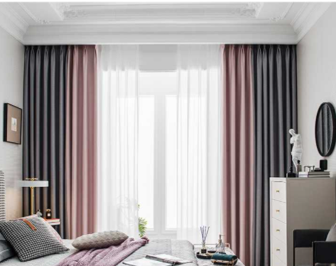 全拼雙拼方案：純色雙拼窗簾好看嗎？怎樣選擇色彩搭配？