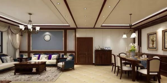 圓形容聲吊頂：竹木纖維板吊頂效果圖，竹木纖維板吊頂好嗎？