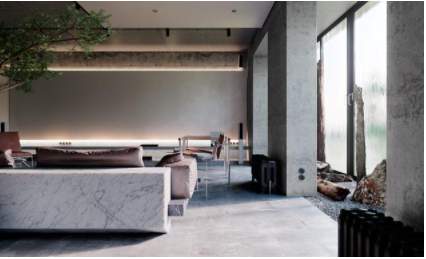 工業(yè)風(fēng)裝修風(fēng)格：大理石與混凝土裝飾的暗色系室內(nèi)空間，精致的工業(yè)風(fēng)家居設(shè)計(jì)