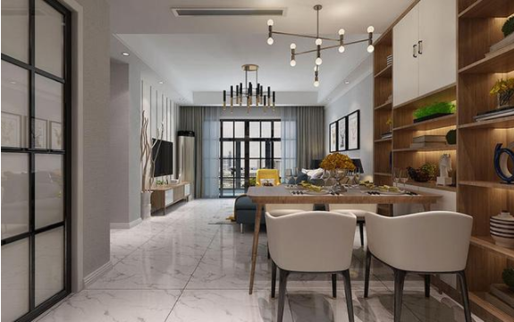 港式餐廳裝飾：小戶型餐廳，打造小酒柜，實用美觀