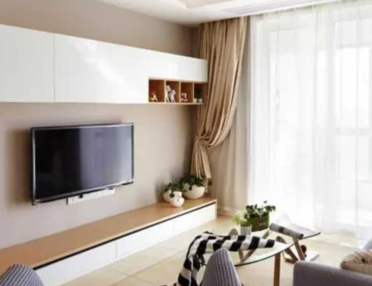 小戶型家裝設(shè)計，小戶型怎么選電視柜?