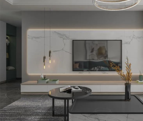 現(xiàn)代客廳裝修設(shè)計(jì)：不同戶型該如何定制電視柜，這么多款式怎么選？