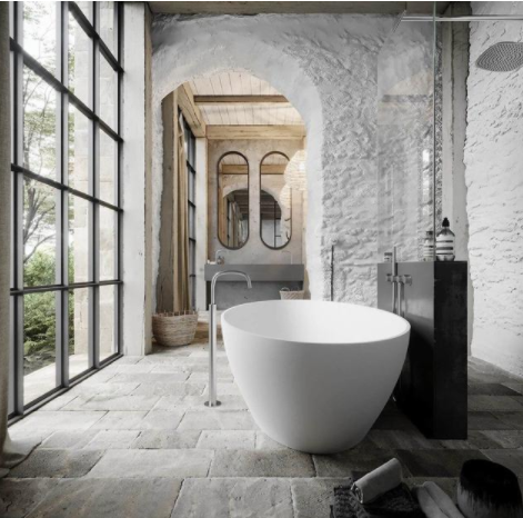 上海浴室裝修：精致的浴室便是如此，自然而不失典雅