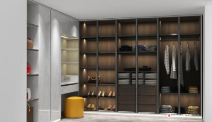 開放式衣柜設(shè)計，開放式衣帽柜如何防塵？