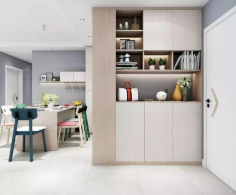 玄關(guān)隔斷設(shè)計：玄關(guān)柜，空間夠一定要裝，沒有玄關(guān)柜，只有住過的人才懂