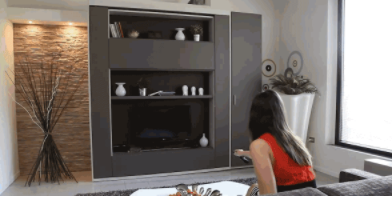 全屋定制家具加盟：一堵墻秒變出全屋家具，小戶型看了會流淚！