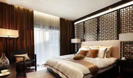 簡約新中式裝修效果圖，新中式裝修如何搭配窗簾