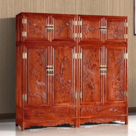 新中式家具定制：紅木頂箱柜，體驗(yàn)古風(fēng)古韻的中式家具大器！